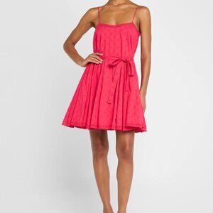 Ulla Johnson Beatriz Dot Dress Size 0 Cosmos Pink NWT